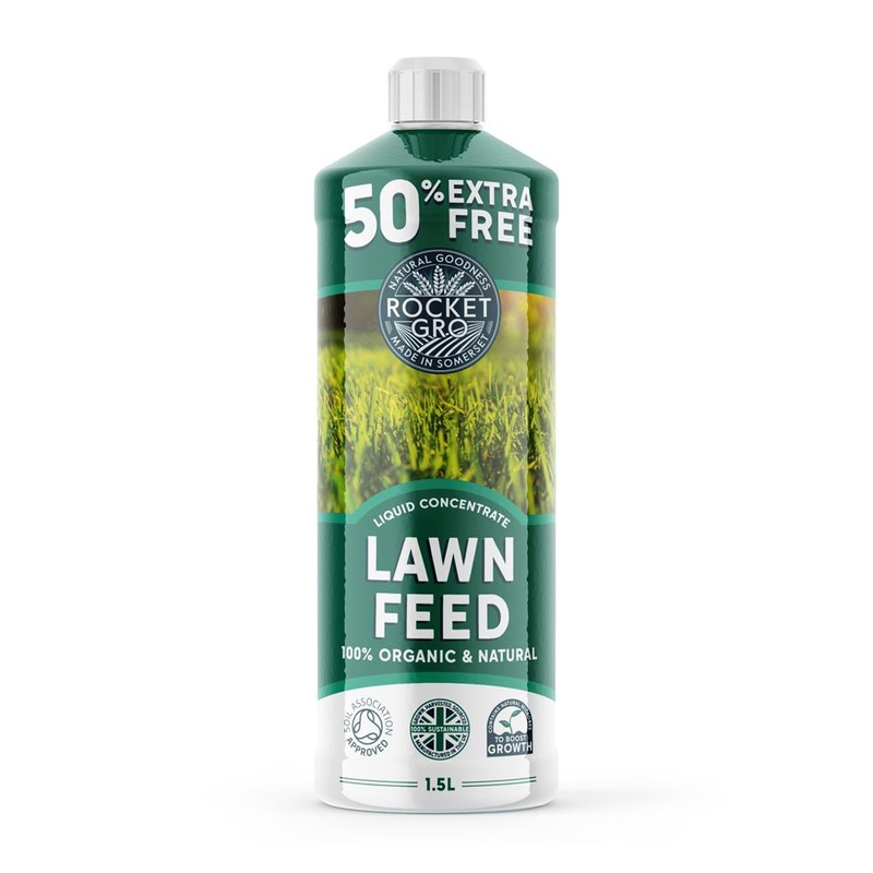 Organic Lawn Feed 1L + 50%