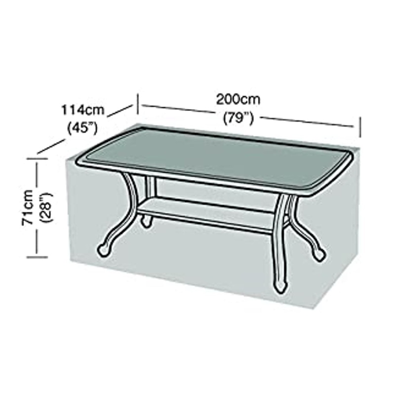 8 Seater Rectangular Table Cover