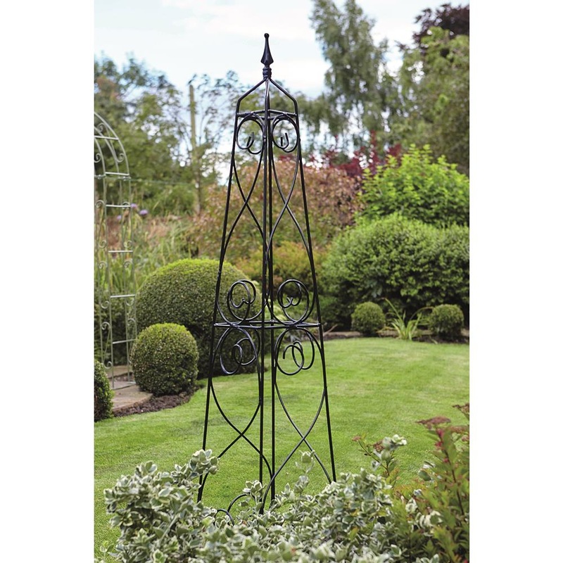 Burghley Obelisk – Black 1.78m high