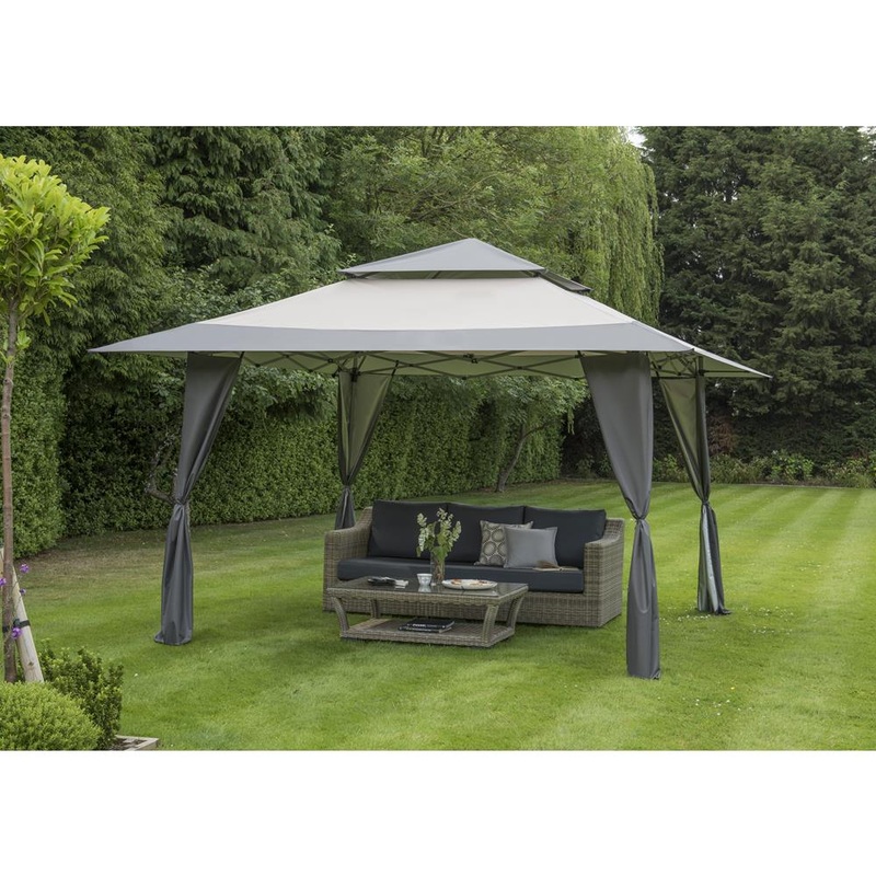 Got It Covered Pop Gazebo Grey
