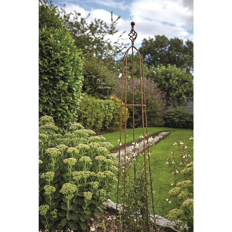 Priory Rust Obelisk – Large 1.7m high