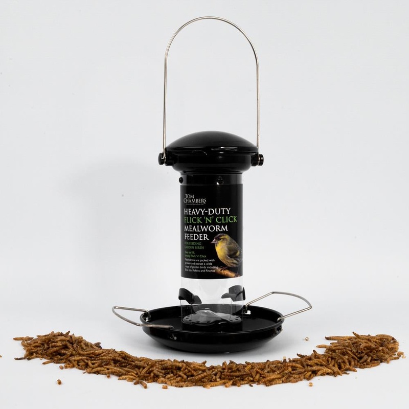 Heavy Duty Flick ‘N’ Click Mealworm Feeder