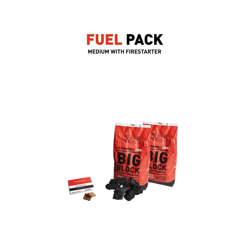 Big Block Charcoal x 2 + Firestarters