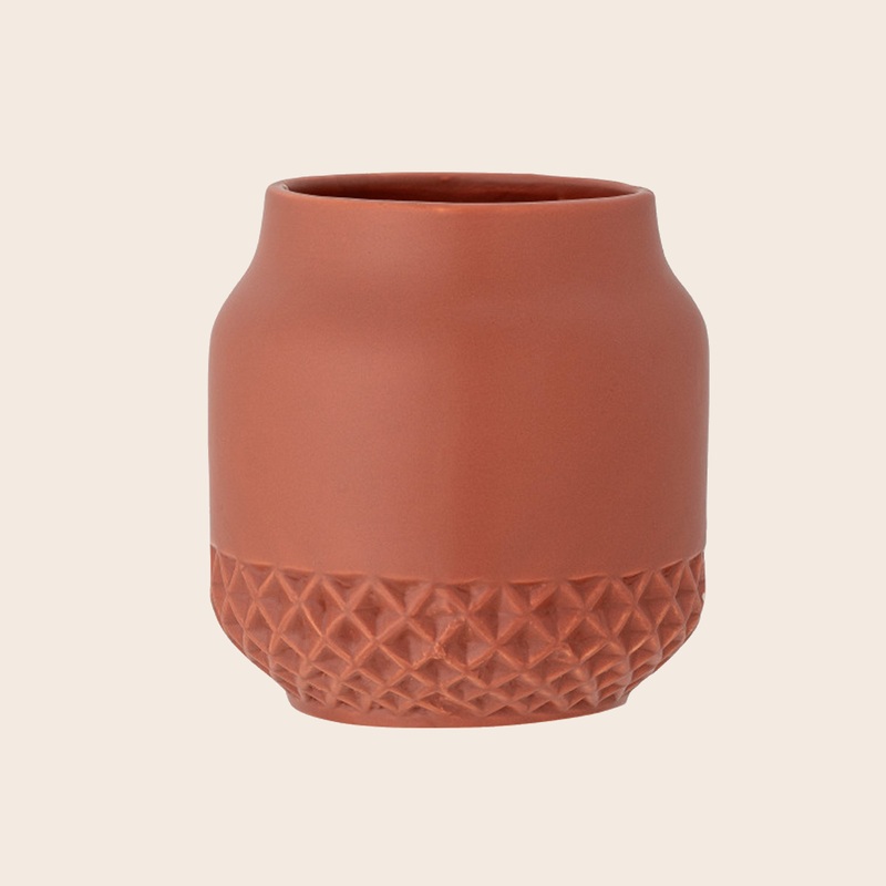 Holden Warm Brown Stoneware Pot