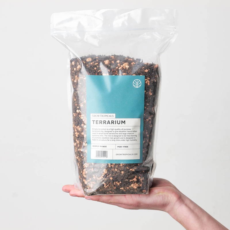 Simply Terrarium – Tropical Houseplant Potting Mix