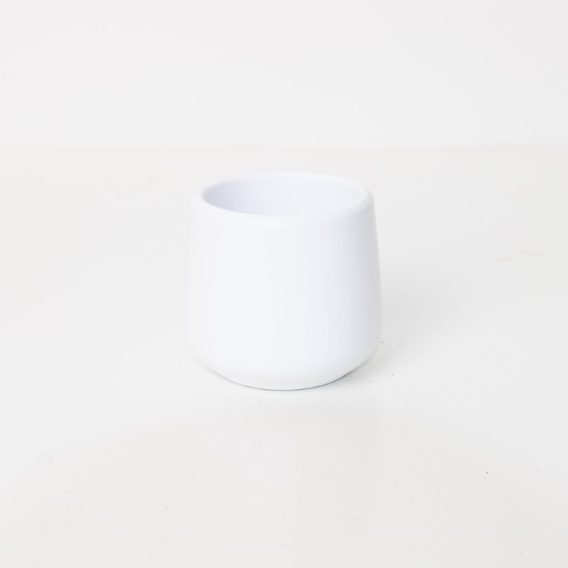 Mica Amber Pot – White|7cm|White